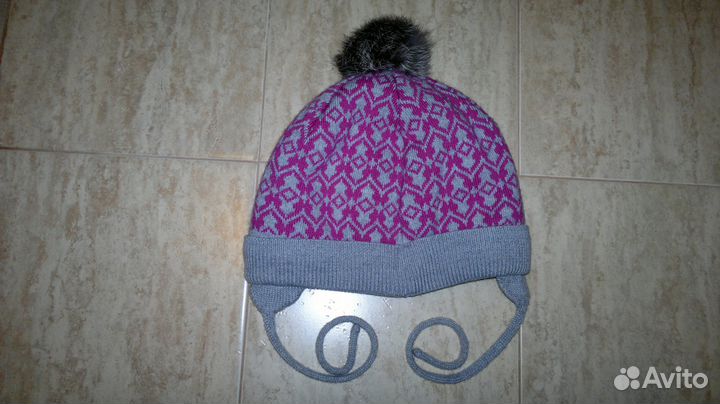 Шапочка шерстяная зимняя Jacot 52-54р