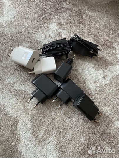 Зарядки и блоки usb microUSB