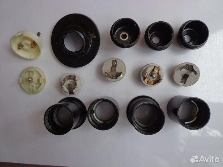 Электро патроны и вилка СССР