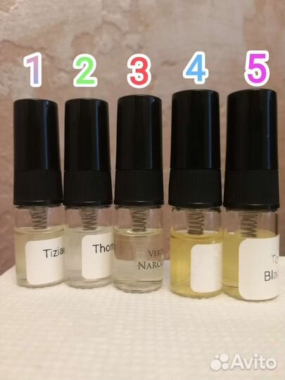 Отливанты оригинальной парфюмерии