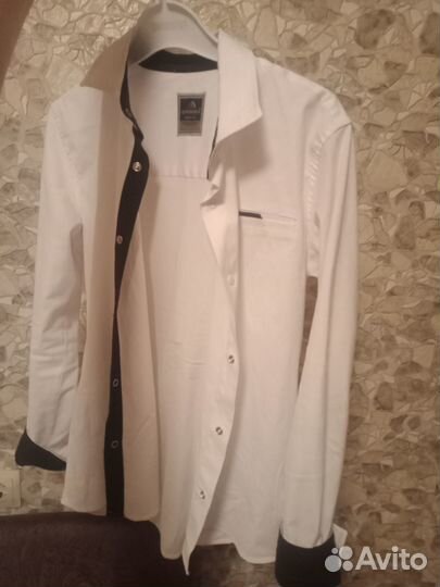 Рубашка для мальчика на кнопках