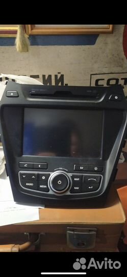 Штатная магнитола santa fe 2012 г