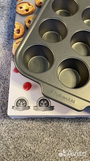 Форма для кексов на 12 шт Kitchen Aid