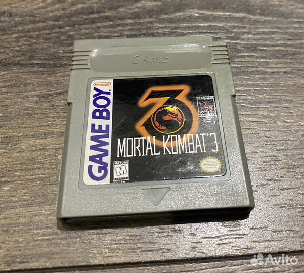 Картриджи gameboy classic, color, advance sp