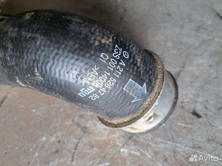 Патрубок интеркулера Mercedes W211