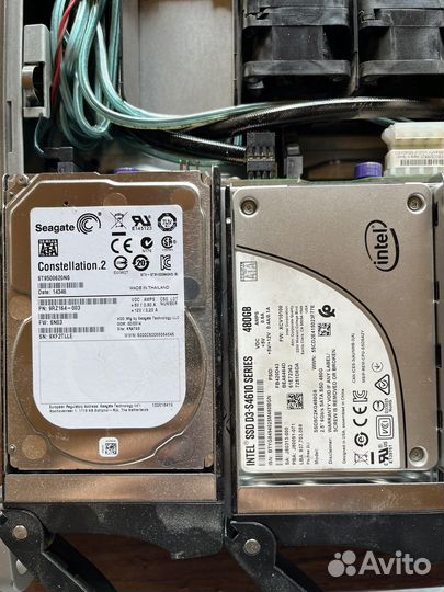 Сервер SuperMicro 96gbram/DualXeon/SAS