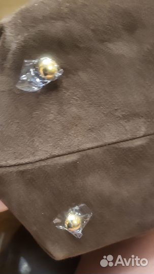 Сумка demellier натуральная замша новая