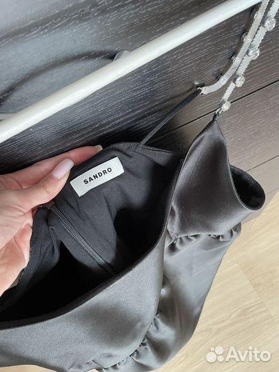 Платье черное sandro