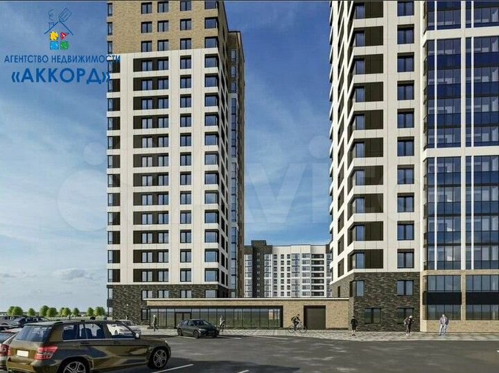 3-к. квартира, 71,7 м², 3/17 эт.