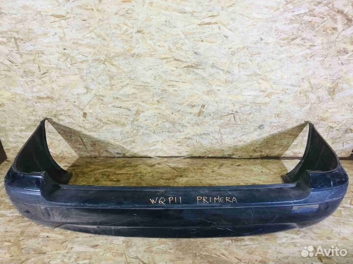 Бампер задний Wagon nissan Primera P11 Чёрныйцарап