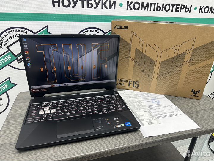 Топ Asus TUF i5-11400H 16Gb 144Hz RTX 3050 SSD512