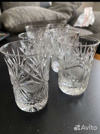 Хрустальные рюмки СССР