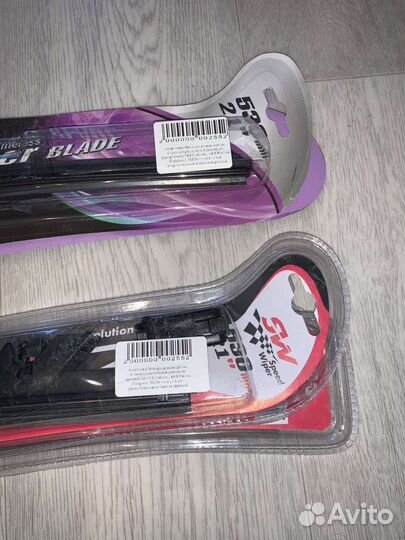 Комплект бескаркасных щеток (дворники) 530 мм