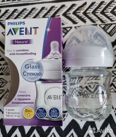 Бутылочки avent стекло