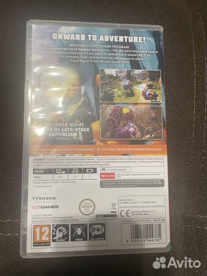 Journey to the Savage Planet на Nintendo Switch