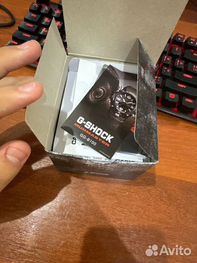 Часы casio g shock gg b100 1a9 запечатанные