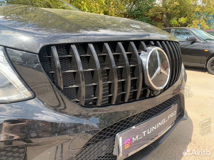 Решетка Mercedes GLE W166