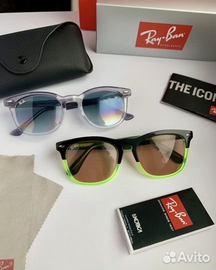 Очки ray ban hawkeye прозрачные