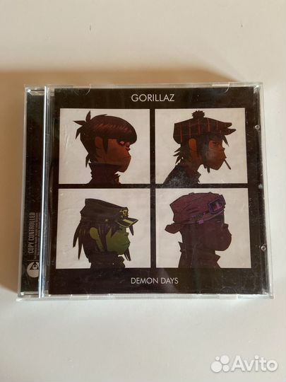 Gorillaz cd музыкальный диск