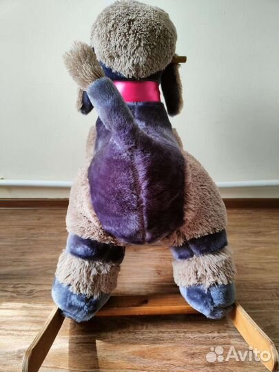 Мягкая игрушка собачка качалка