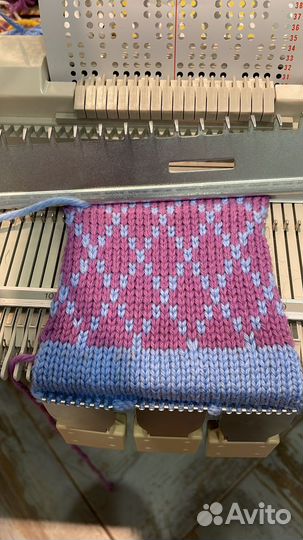 Обучение вязанию на машине