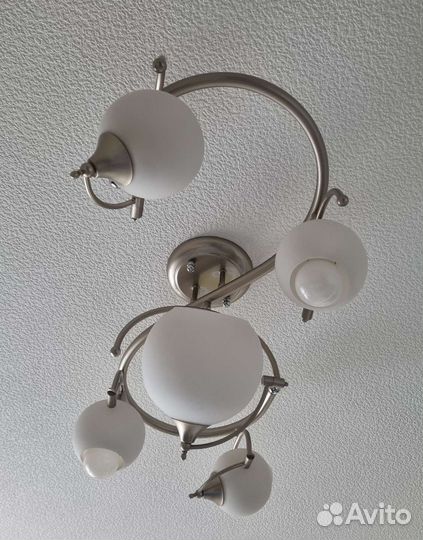 Люстра потолочная бу