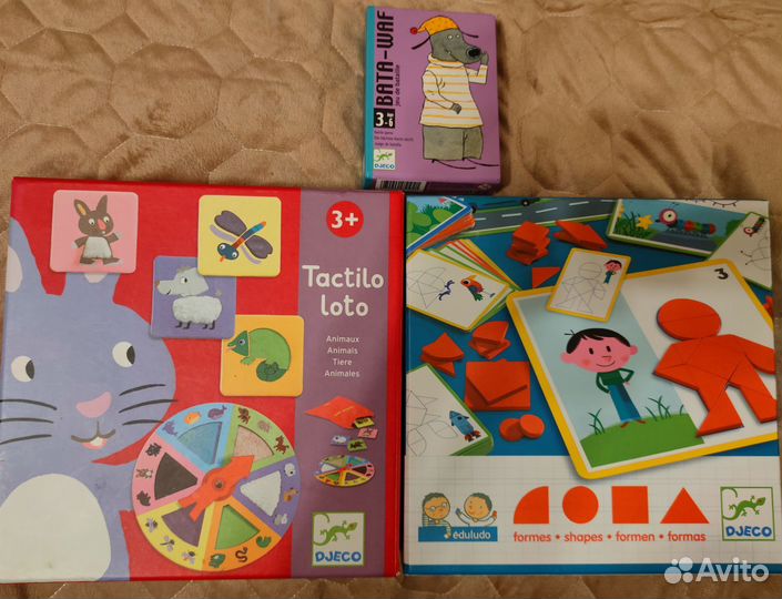 Djeco. Цена за 3 игры