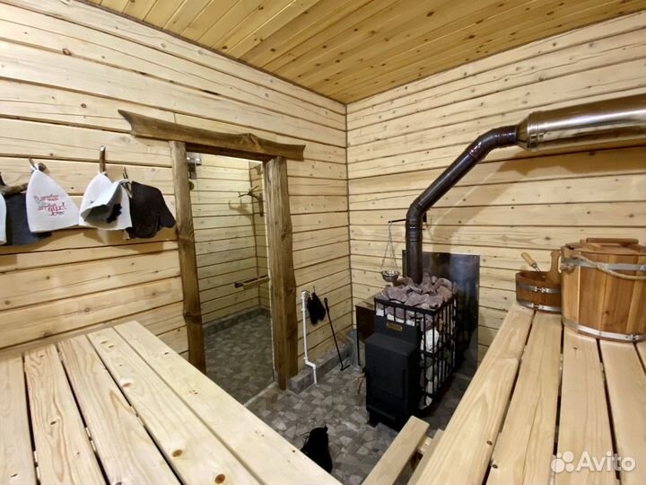 Баня на дровах