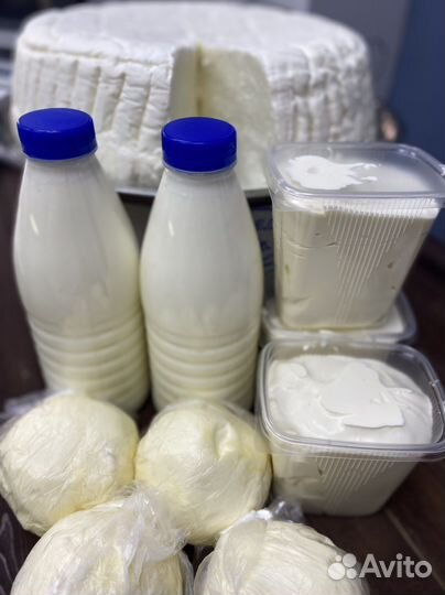 Молоко сметана творог