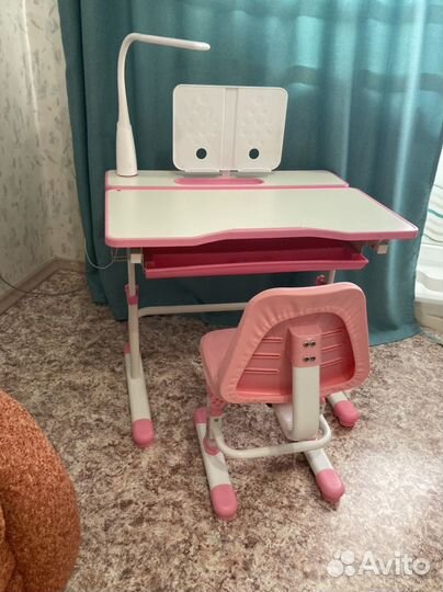Растущая парта и стул rifforma