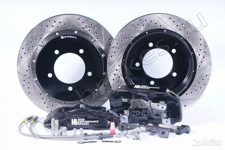Спортивные тормоза для Lexus RX 270 380мм 6pot
