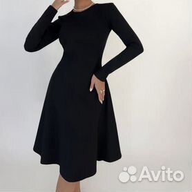 Платье женское черное платье новое