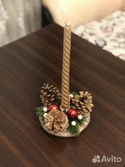 Подсвечники новогодние