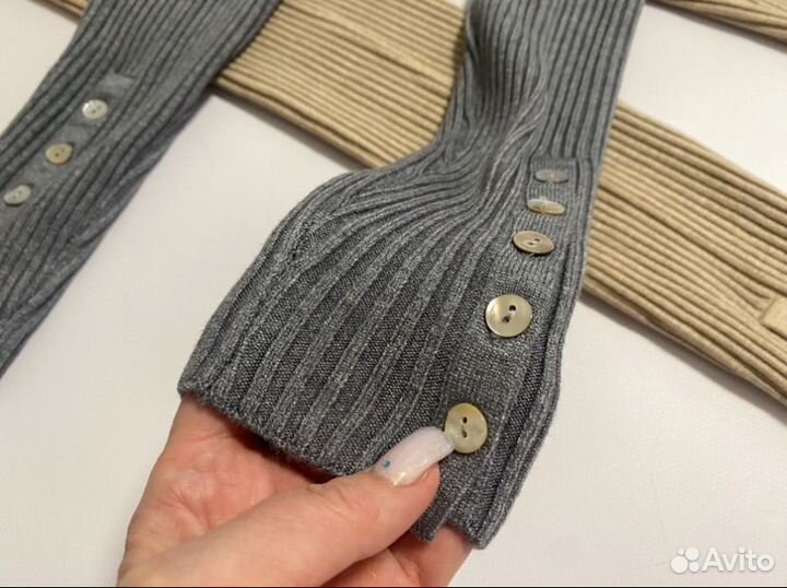 Леггинсы новые утепленные лостны в рубчик