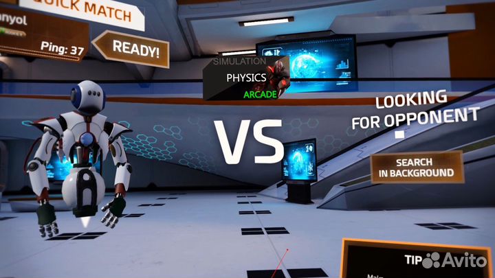 Racket fury : table tennnis VR2 для PS5