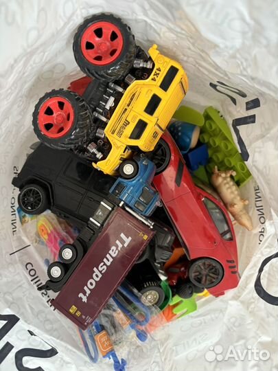 Игрушки лего duplo и машинки