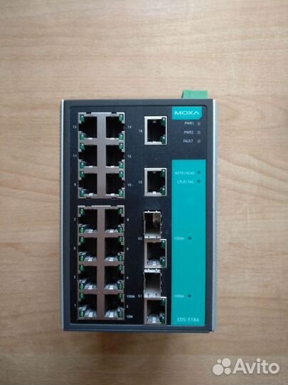 Коммутатор moxa EDS-518A-T