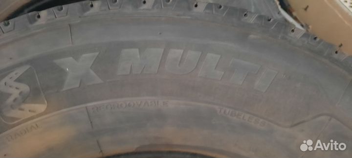 Резина ведещая Michelin R22.5