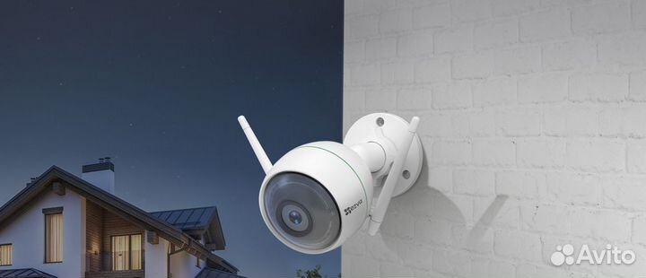 IP Wi-Fi камера ezviz C3W PRO 4MP, уличная