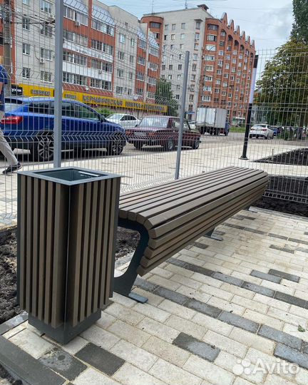 Лавочки скамейк урны