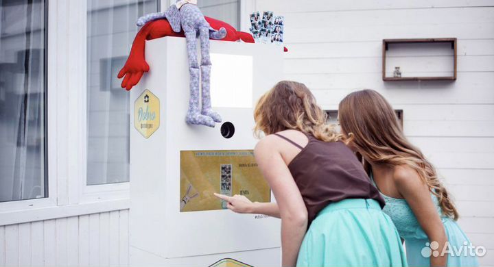 Мобильная фотобудка и инстапритер на свадьбу