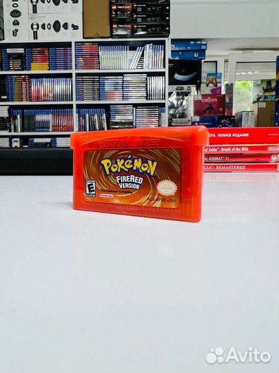 Nintendo Game Boy Advance SP Pokemon FireRed