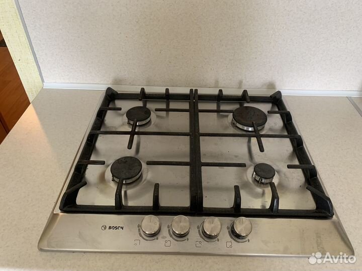Газовая варочная панель 4 конфорки bosch