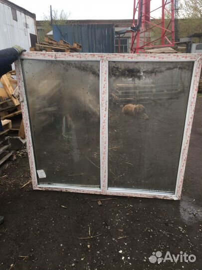 Окна, двери пластиковые бу