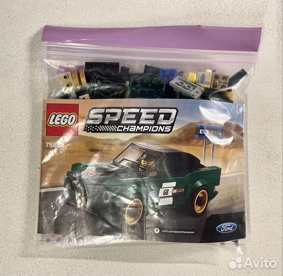 Lego Speed Champions 75884 Ford Mustang Fastback