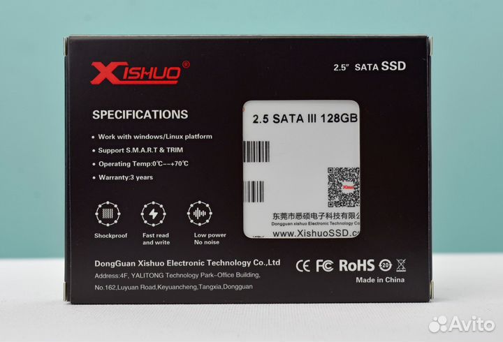 Xishuo SSD 128GB 2,5