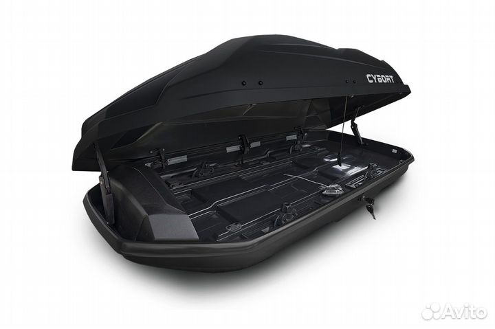 Автобокс Cybort enzo черный 530 л