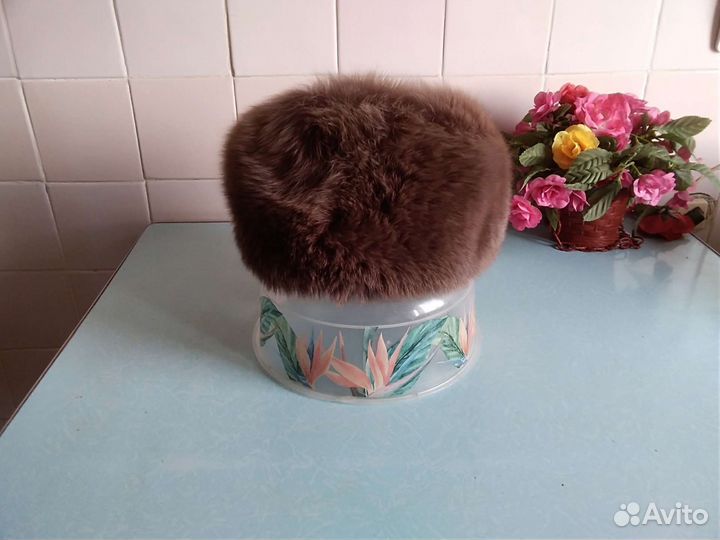 Женский шапки и песцовые воратники