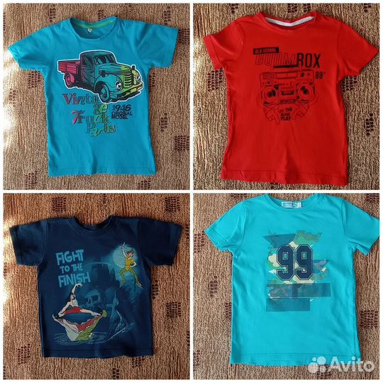 Детские фирменные вещи на мальчика от 3 до 5 лет