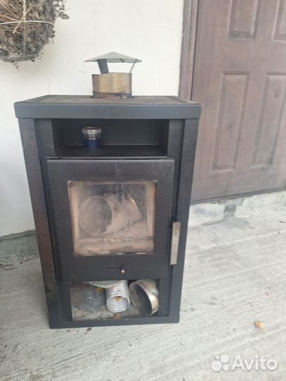 Печь камин дровяная